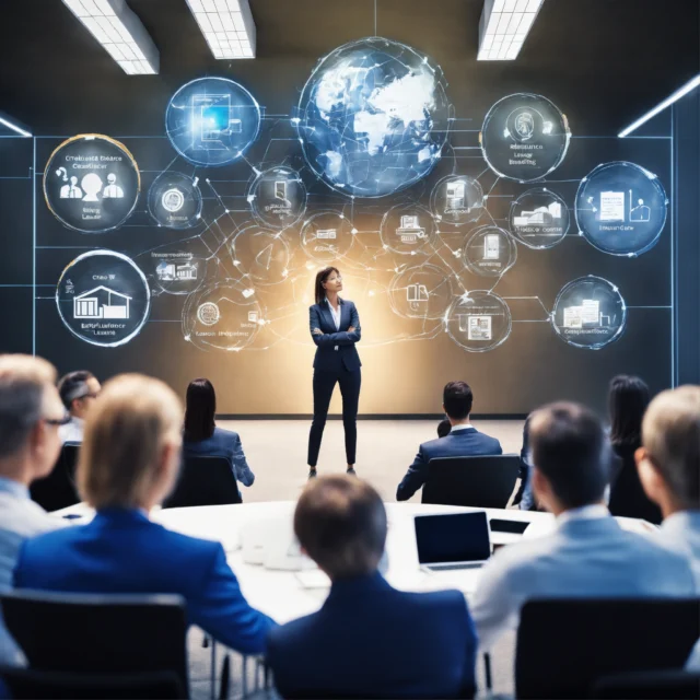 Officer brainstorming Reputation Management